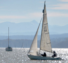 Segeln auf’m Ammersee, Ruhe und Entspannung pur