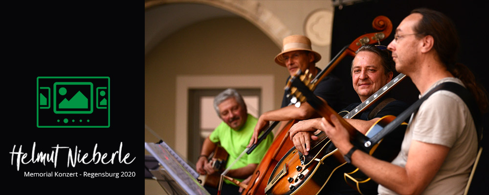 das slideshow-Fenster für 'helmutnieberle.de' anzeigen ...

"Cordes Sauvages" | Stephan Holstein (cl) | Ferry Baierl (g) | Wolfgang Kriener (b) | Scotty Gottwald (dr) | Franzi Forster (fl, sax) | Paulo Morello (g) | Dana Darau (voc) | Stefan Degner (g)